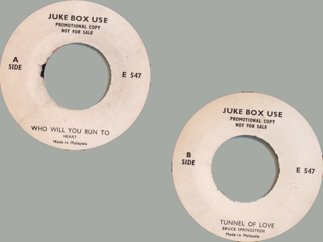 Bruce Springsteen - TUNNEL OF LOVE / WHO WILL YOU RUN TO